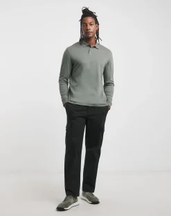 BOSS Classic Long Sleeve Interlock Polo