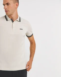 BOSS Classic Tipped Short Sleeve Paddy Polo