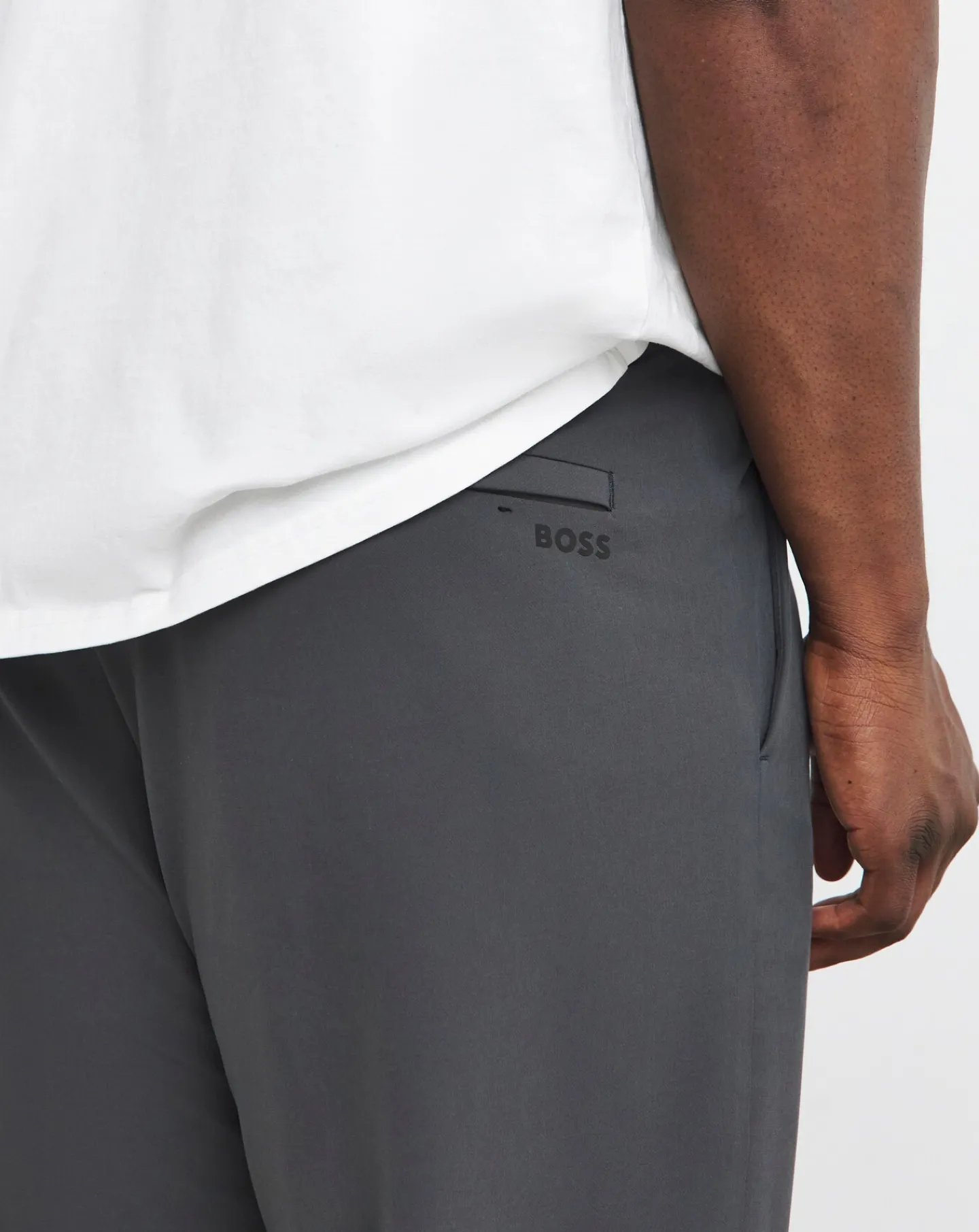 BOSS Commuter Pant Reg in Dark Grey