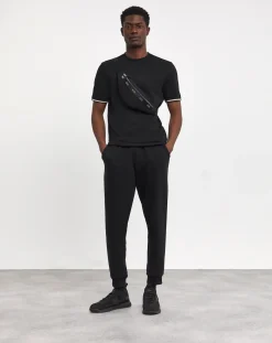 BOSS Contrast Cuff Short Sleeve T-Shirt