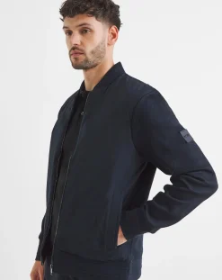 BOSS Dark Blue Hybrid Jacket