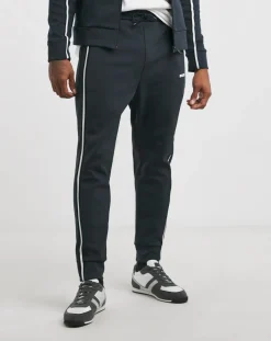 BOSS Dark Blue Side Stripe Jogger
