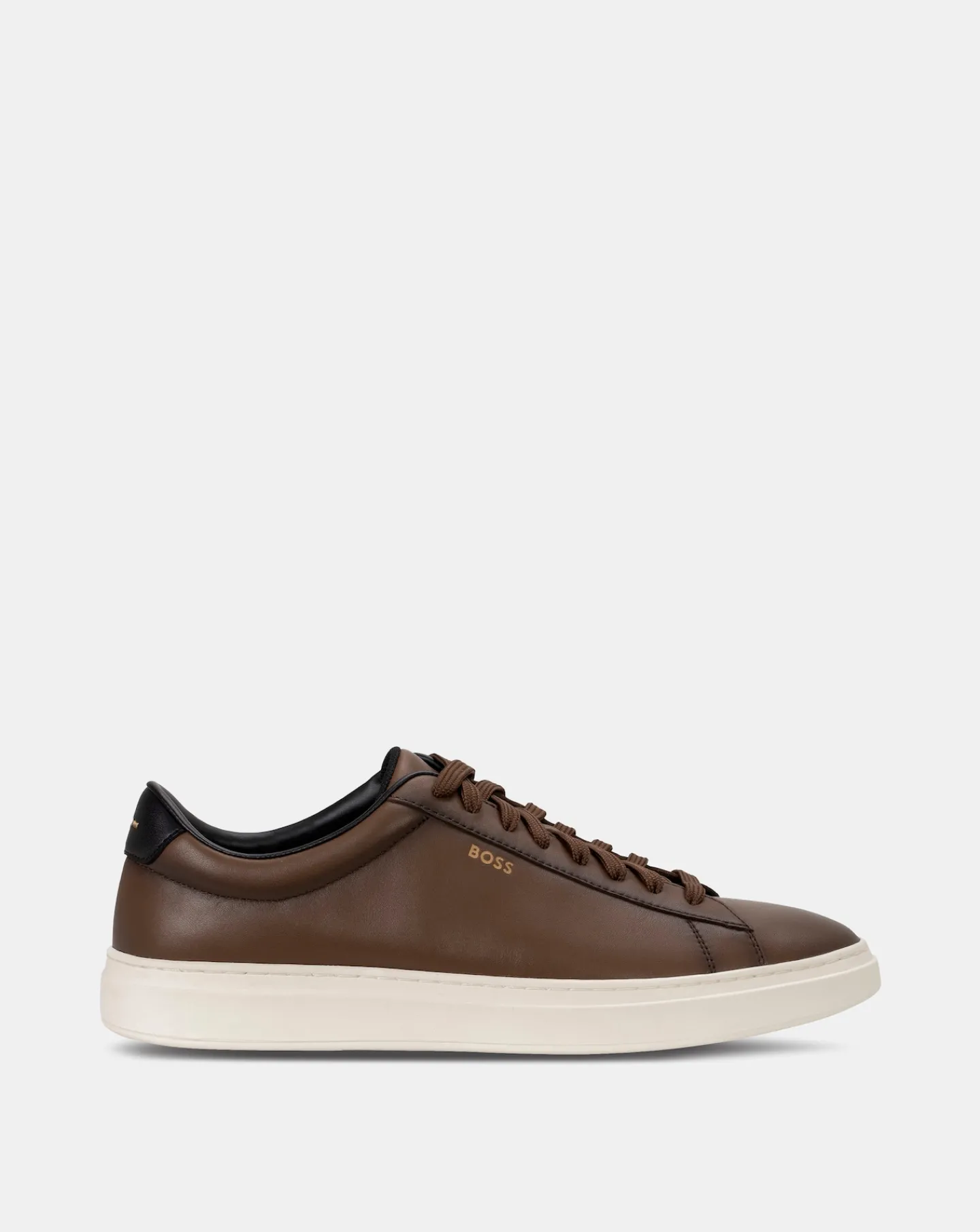 BOSS Kieran Leather Trainer