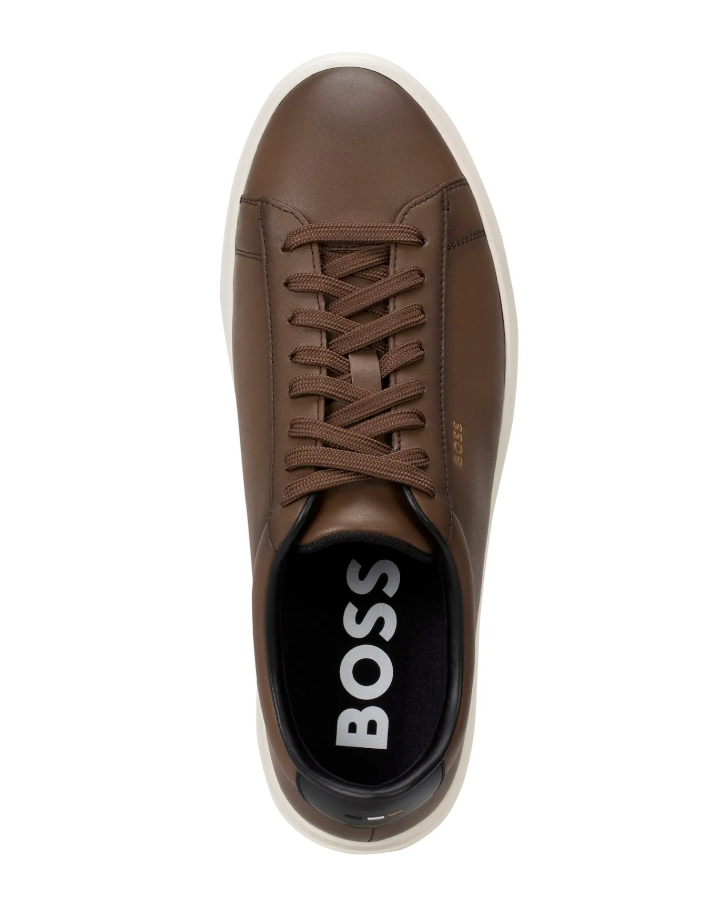 BOSS Kieran Leather Trainer