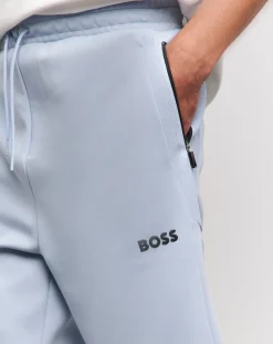 BOSS Light Blue Sweat Short