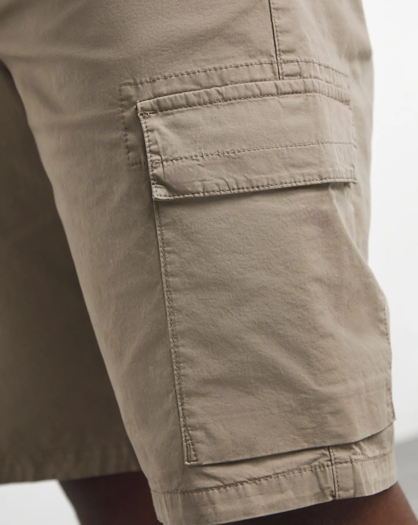 BOSS Light Brown Cargo Short