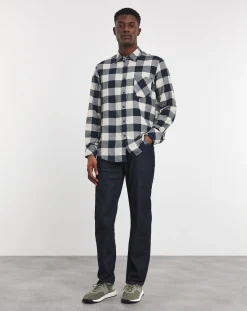 BOSS Long Sleeve Checked Shirt