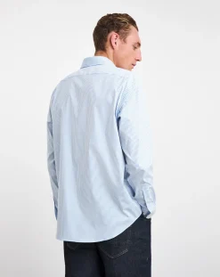 BOSS Long Sleeve Regular Ft Stripe Shirt