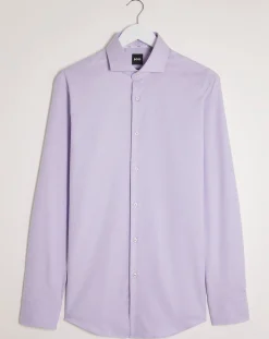 BOSS Long Sleeve Slim Fit Stripe Shirt