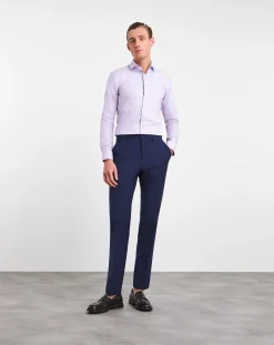 BOSS Long Sleeve Slim Fit Stripe Shirt