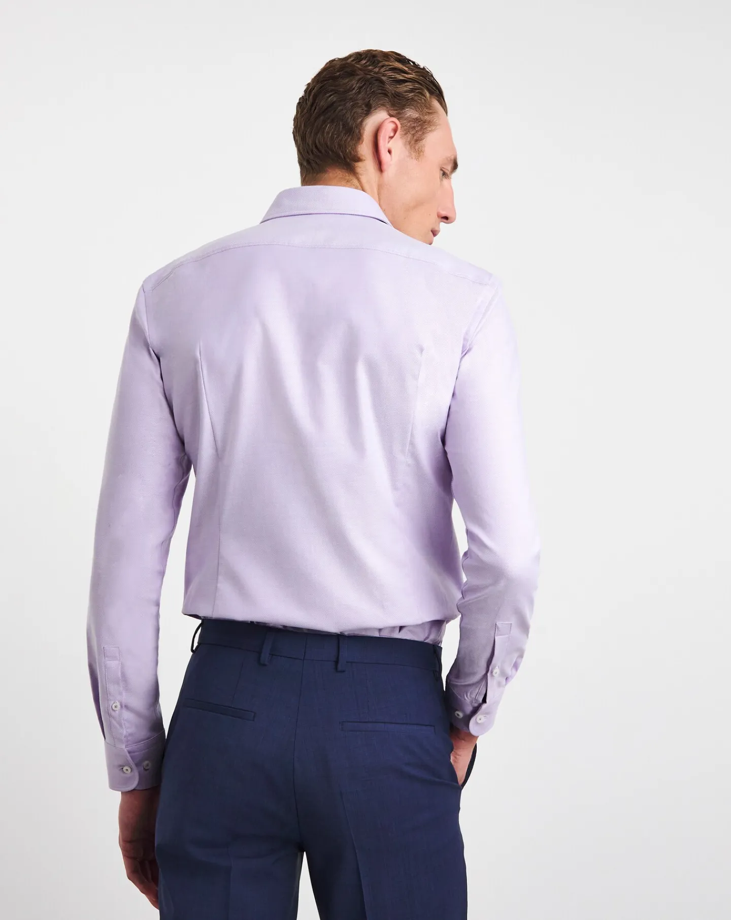 BOSS Long Sleeve Slim Fit Stripe Shirt
