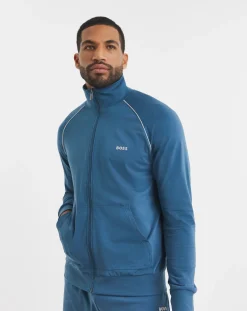 BOSS Mix & Match Funnel Full Zip Lounge Sweat