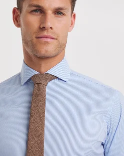 BOSS Regular Fit Stripe Formal Shirt