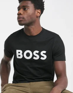 BOSS Short Sleeve Large Logo T-Shirt