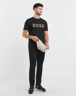 BOSS Short Sleeve Raised Logo T-Shirt