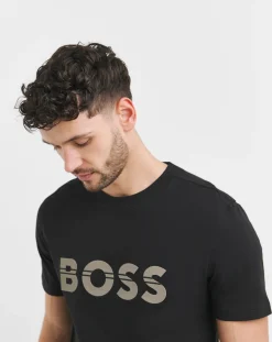 BOSS Short Sleeve Raised Logo T-Shirt