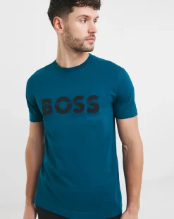 BOSS Short Sleeve Raised Logo T-Shirt