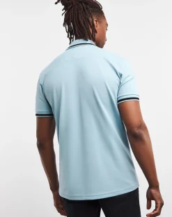 BOSS Short Sleeve Chest Stripe Polo