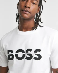 BOSS Short Sleeve Raised Logo T-Shirt