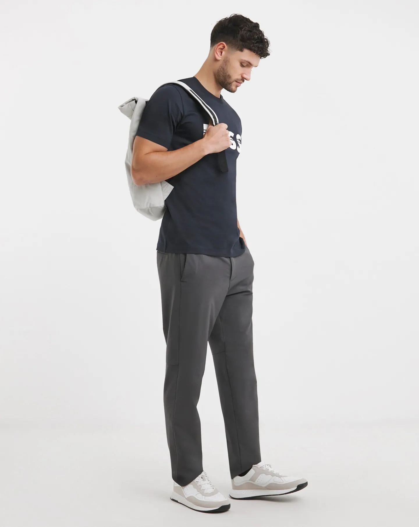 BOSS Short Sleeve Raised Logo T-Shirt