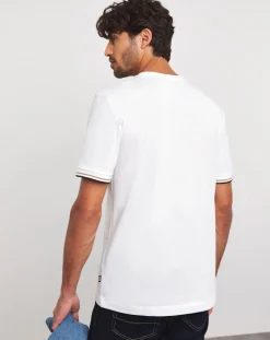 BOSS Short Sleeve Tipped Cuff T-shirt