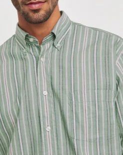 BOSS Striped Long Sleeve Shirt