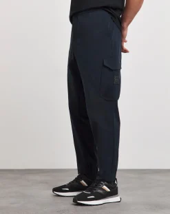 BOSS Tapered Cargo Trouser Dark Blue