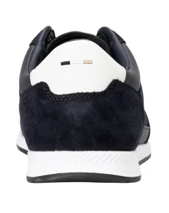 BOSS Titanium Suede Trainer