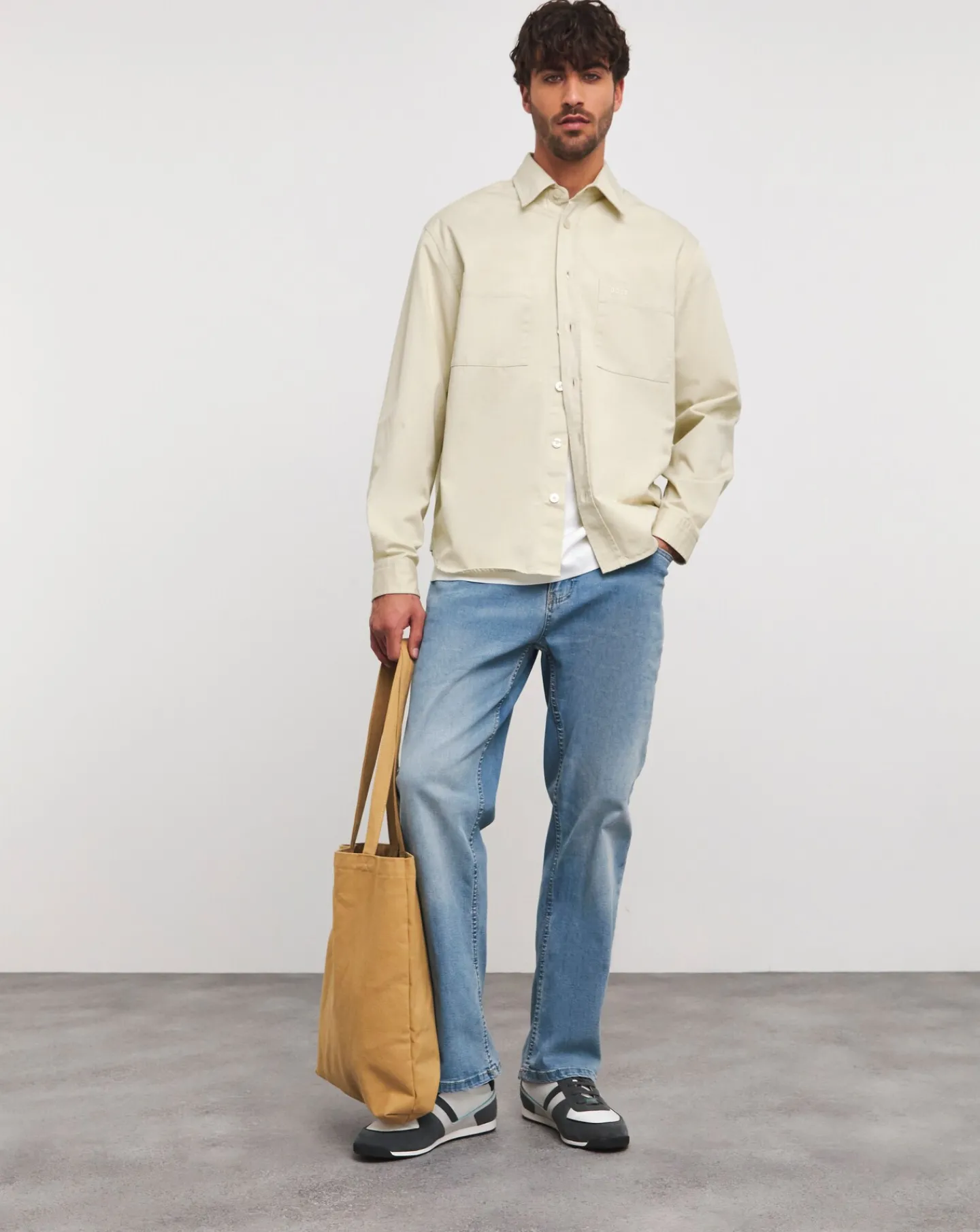 BOSS Twill Pocket Overshirt