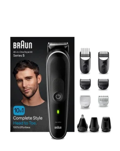 Braun All-In-One Style Kit Series 5 MGK5440, 10-in-1