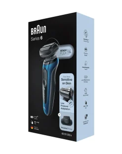 Braun Series 6 B1200 Rechargeable Shaver with Precision Trimmer