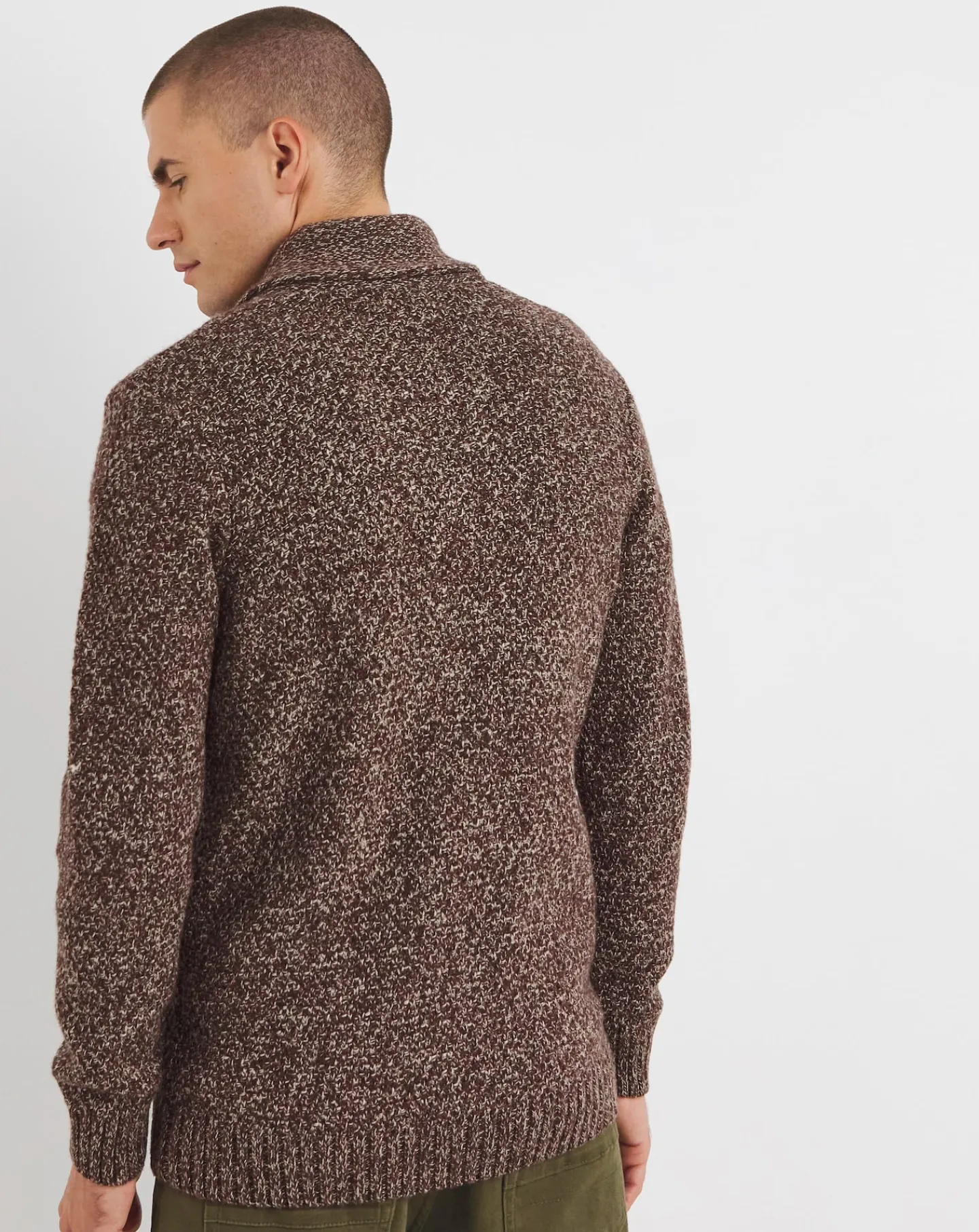 Jacamo Twist Wool Cardigan
