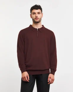 Jacamo Merino Wool Long Sleeve Zip