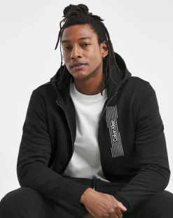 Calvin Klein Horizontal Logo Full Zip Hoodie