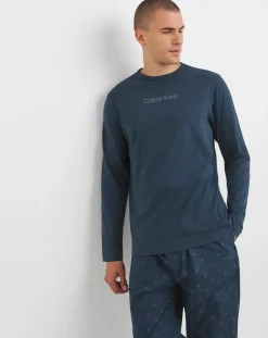 Calvin Klein Cotton Poplin Pyjama Set