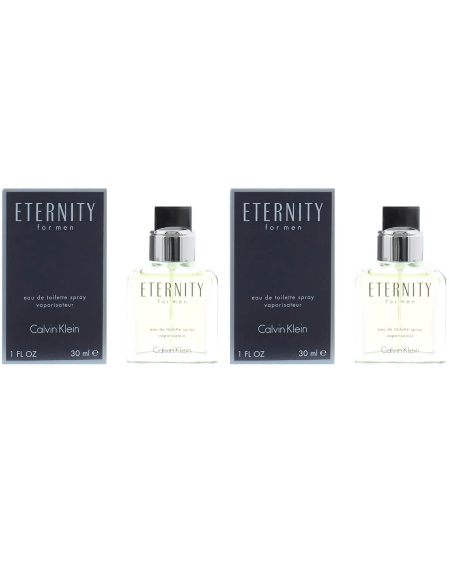 Calvin Klein Encounter Eau De Toilette Spray For Him x 2