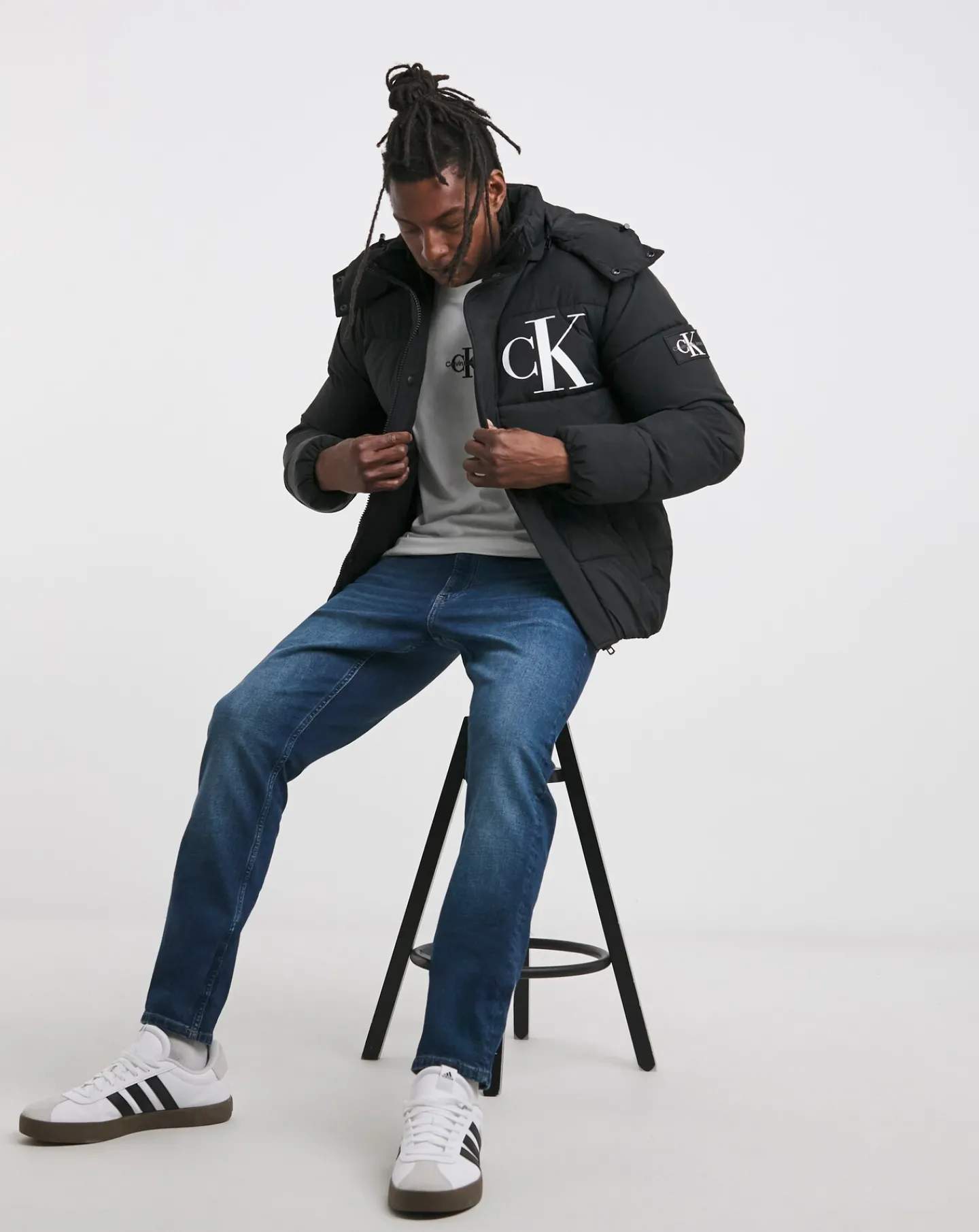 Calvin Klein Jeans Essential Logo Padded Jacket