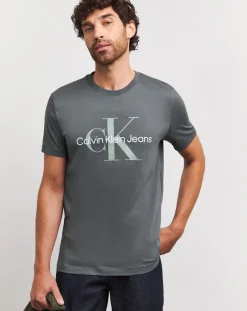 Calvin Klein Jeans Large Logo Grey T-shirt