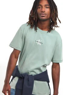 Calvin Klein Jeans Monologo Slate Grey T-shirt