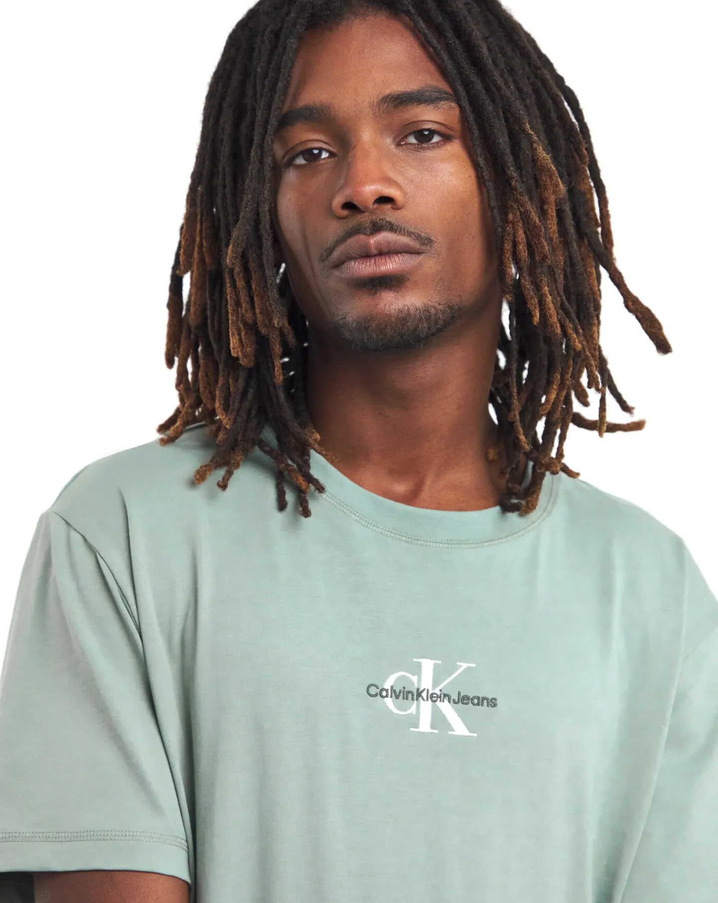 Calvin Klein Jeans Monologo Slate Grey T-shirt