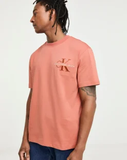 Calvin Klein Jeans Short Sleeve Bristle Monogram T-Shirt
