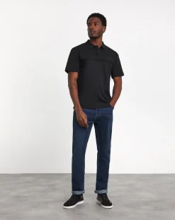 Calvin Klein Logo Taped Polo Shirt