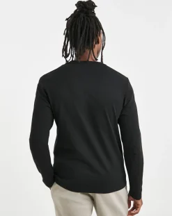 Calvin Klein Long SLeeve Horizontal Logo T-Shirt