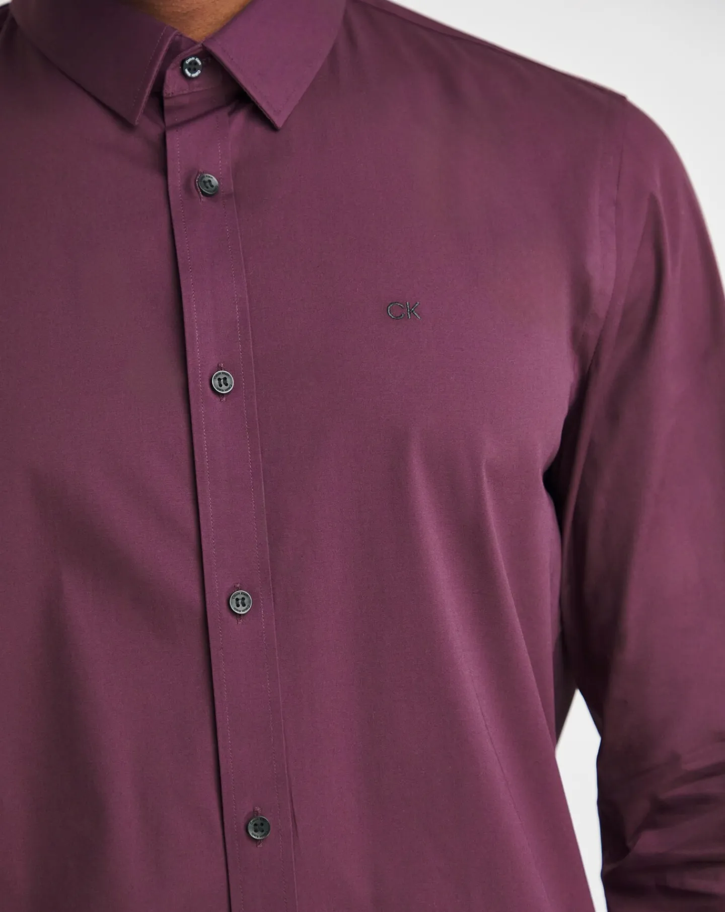 Calvin Klein Poplin Slim Fit Shirt
