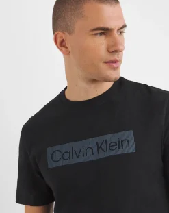 Calvin Klein Short Sleeve Back Box Striped T-Shirt