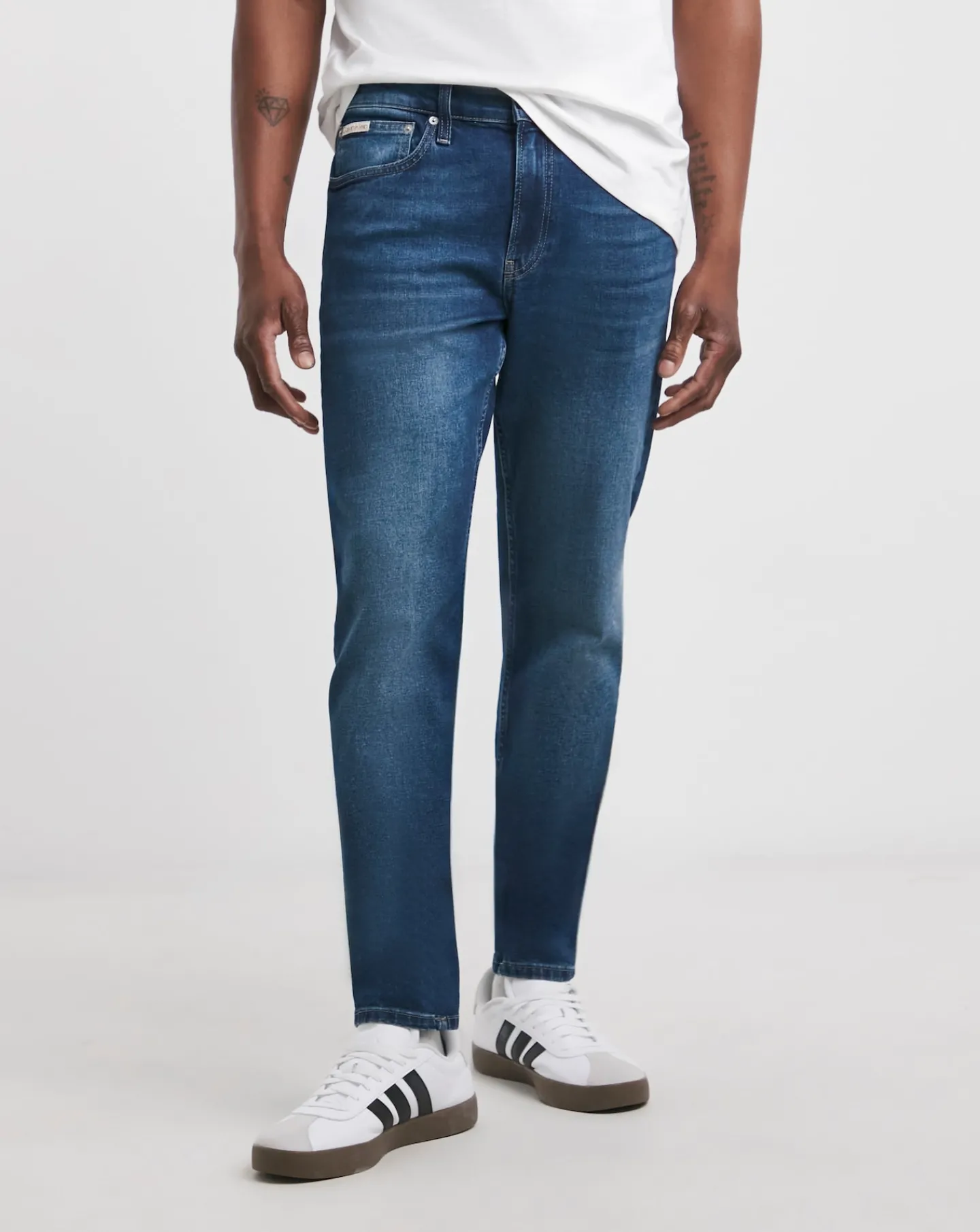 Calvin Klein Slim Tapered Dark Denim Jeans