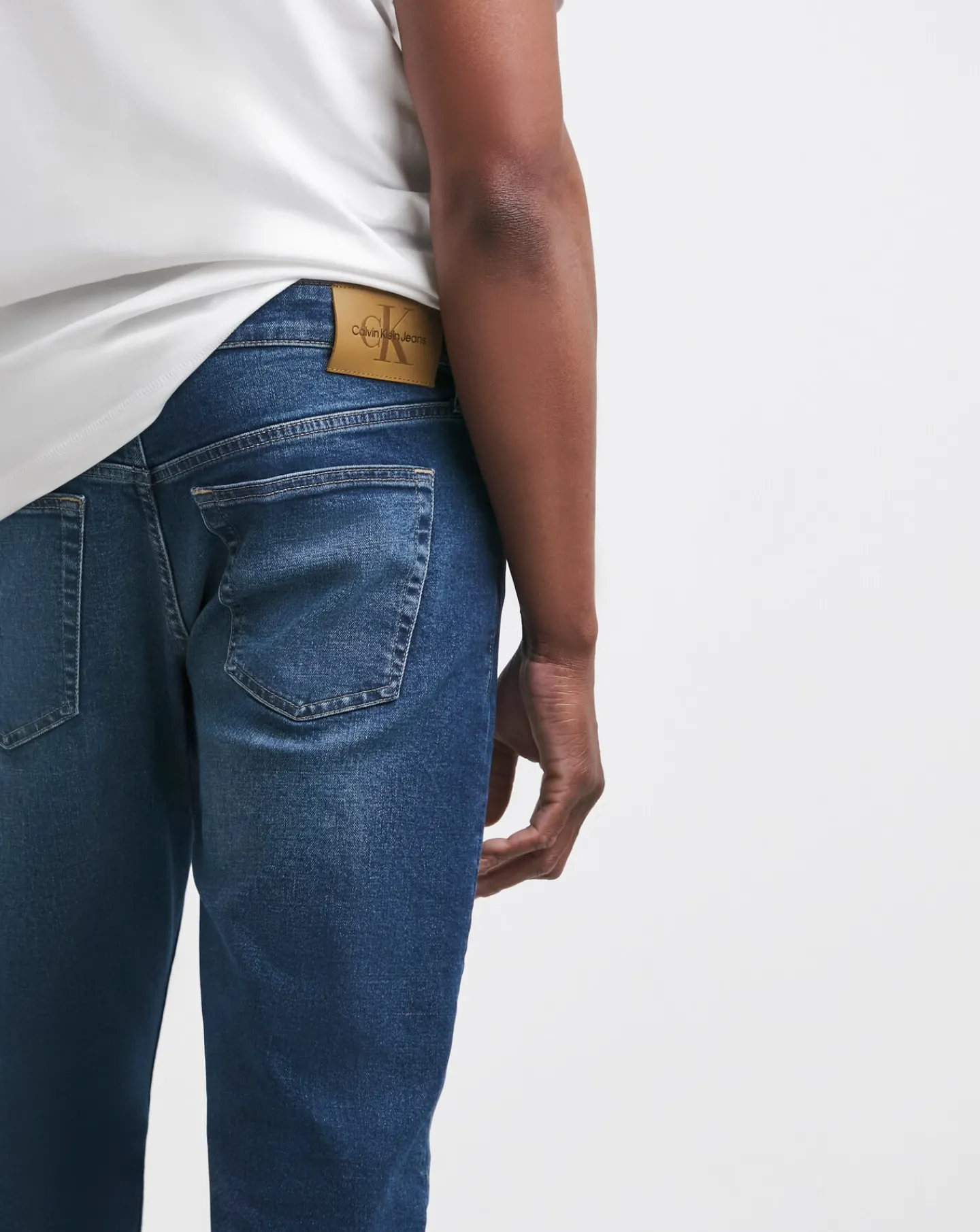 Calvin Klein Slim Tapered Dark Denim Jeans