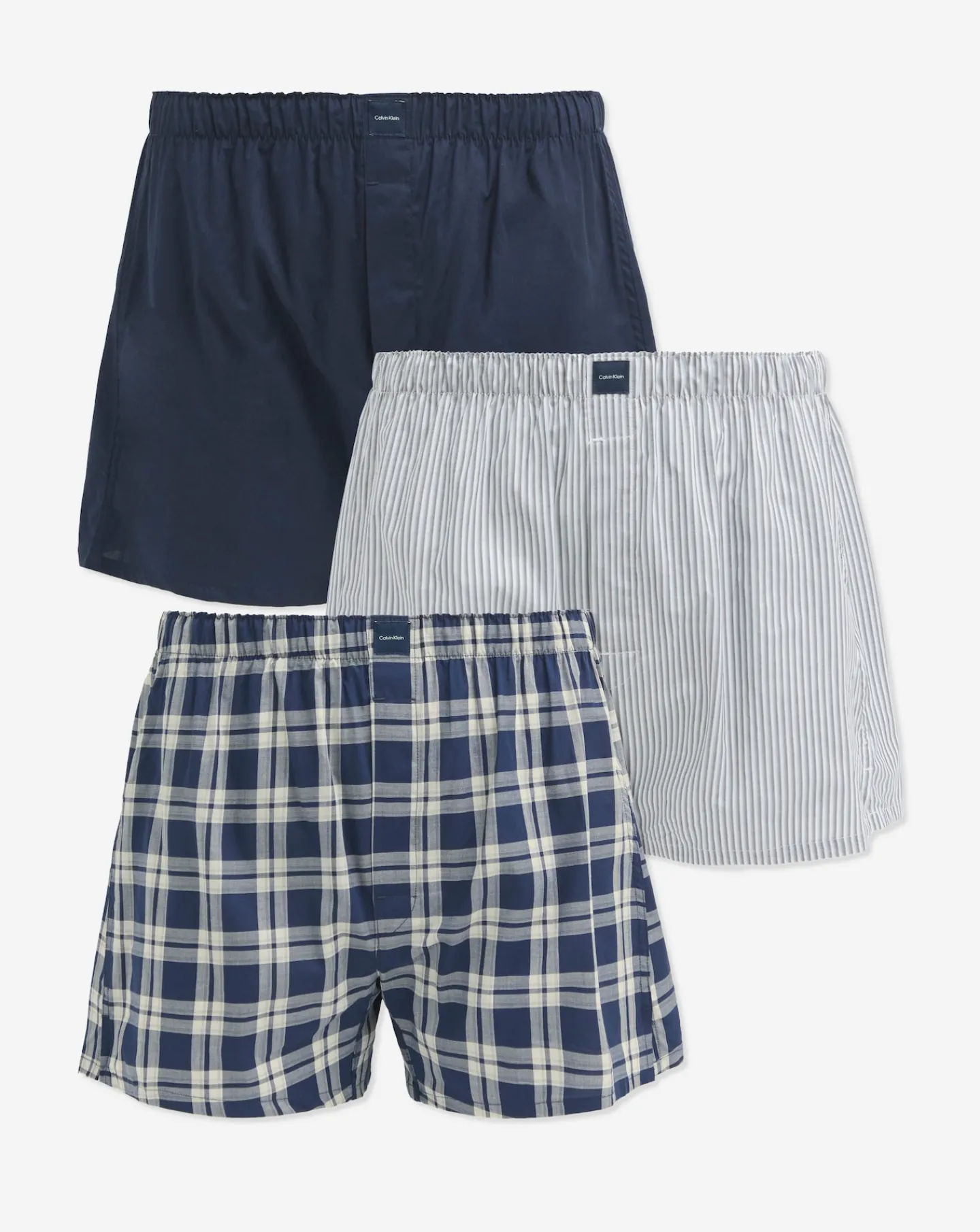 Calvin Klein Woven Boxers 3 Pack