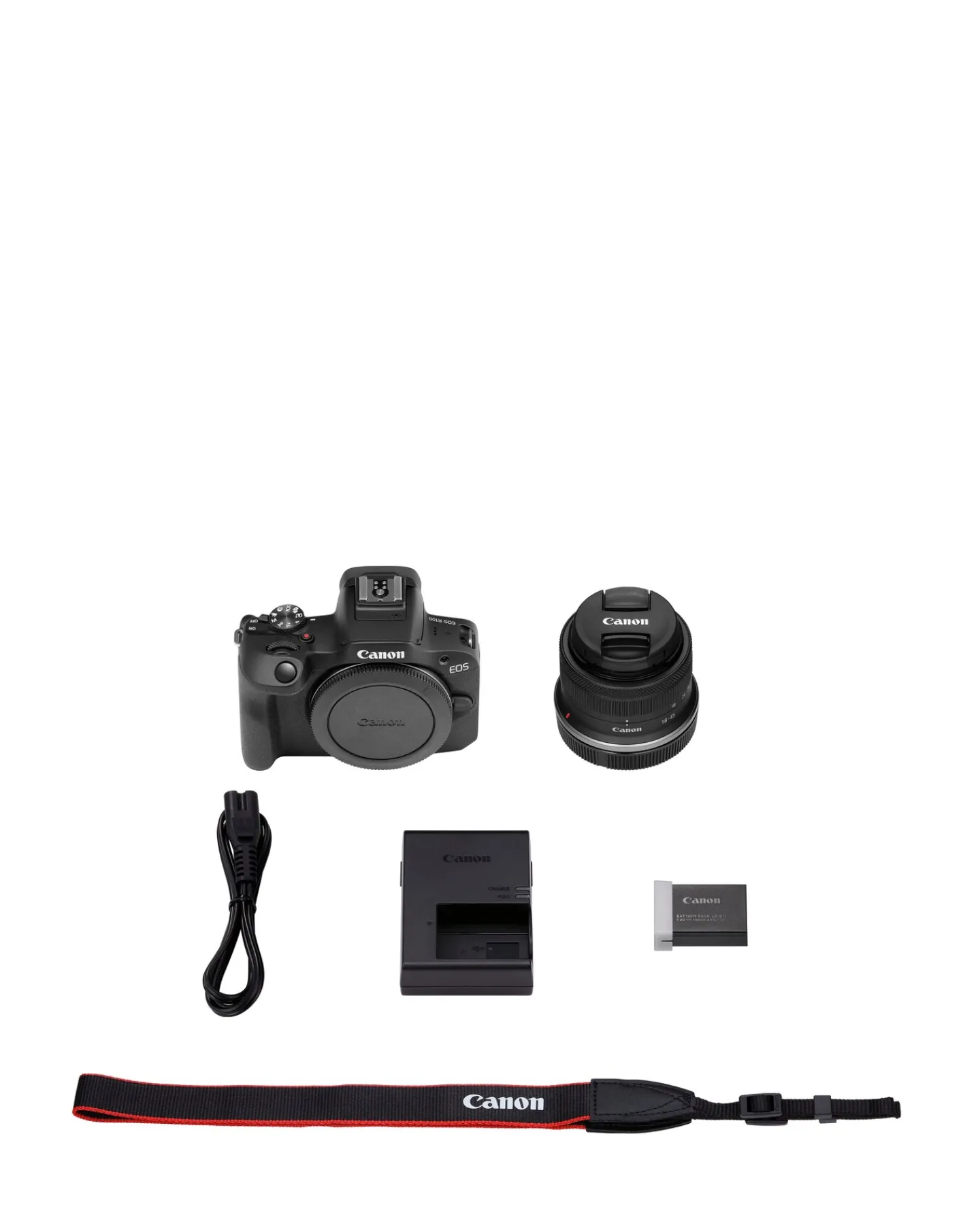 Canon EOS R100 APS-C Mirrorless Camera inc RF-S 18-45mm Lens -