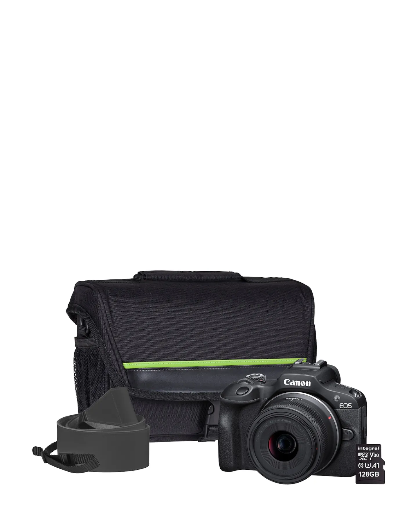 Canon EOS R100 APS-C Mirrorless Camera inc 128GB SD Card & Kit -